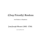 Mouret Rondeau (chop friendly version) for Brass quintet