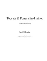 Toccata & Funeral for Recorder Quartet